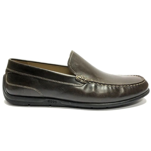 ECCO Men’s Classic Mock 2.0 Loafers Brown Size US 12 M EUR 42